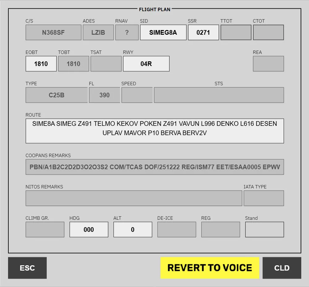 Clerance Delivery View