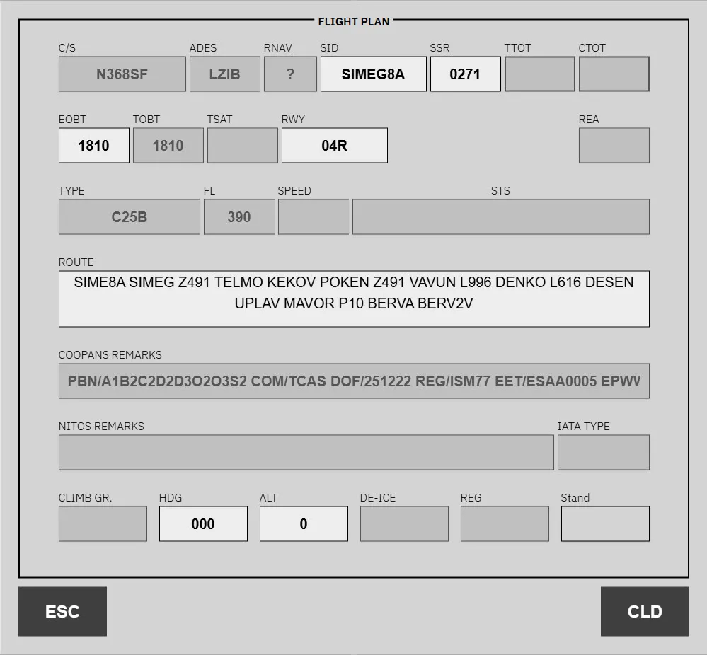 Clerance Delivery View